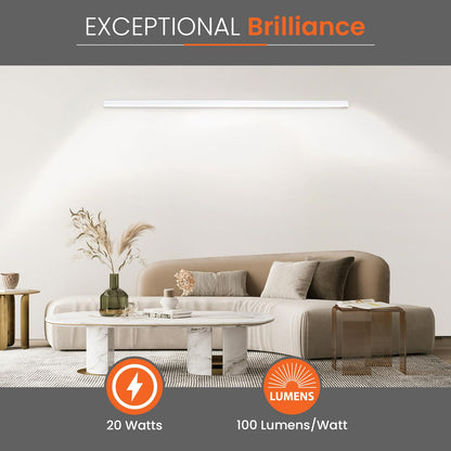 Orient Electric 20W Grace Pro LED Batten | Up to 4 kV surge protection | Ultra Slim Design| LED Tubelight for Home| Sleek & Stylish Design| Cool White| Pack of 10