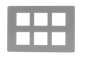 L&T/LK Engem White 12 Module Cover Plate with Grid Frame