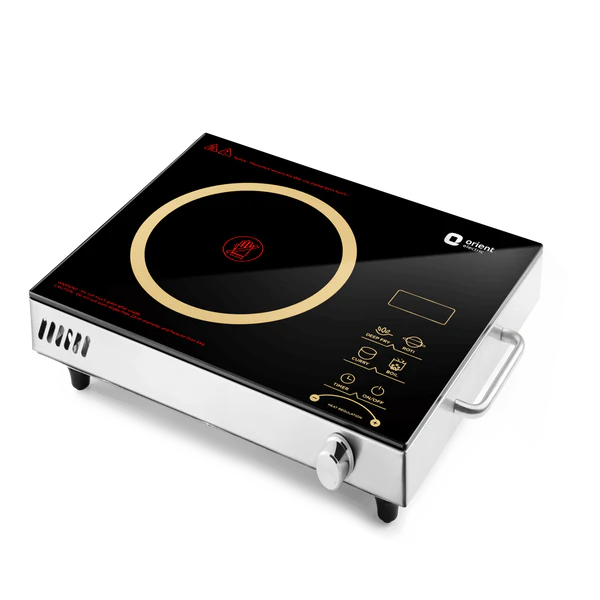 Orient Sizzle Infrared Cooktop | 2200 Watt Induction Cooktop | All Metal Cookware | 1 Year Warranty