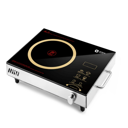 Orient Sizzle Infrared Cooktop | 2200 Watt Induction Cooktop | All Metal Cookware | 1 Year Warranty