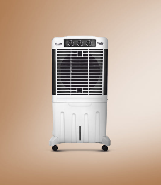 Summercool 100 L Tower Air Cooler  (White, Brown, Nexia Tower)