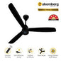 Atomberg Renesa Prime Remote 5 Star 1200 mm 3 Blade Ceiling Fan  (BLDC Motor with Remote | gloss black