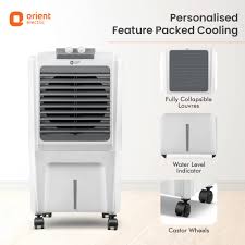 Orient Electric 40 L Room/Personal Air Cooler  (White, Aerocool 40)