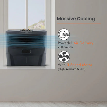 Orientelectric  Magicool+ Window Air Cooler with Powerful Air Delivery 55L