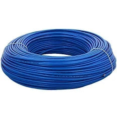 Polycab Optima Plus 1 SQ-MM, 90 Meters PVC Insulated Copper Wire Single Core Flexible House Cable for Domestic & Industrial Connections Electric Wire (Blue)